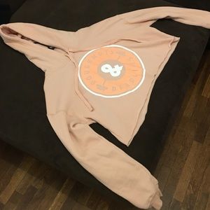 Doughnuts & Deadlifts OG Cropped Hoodie